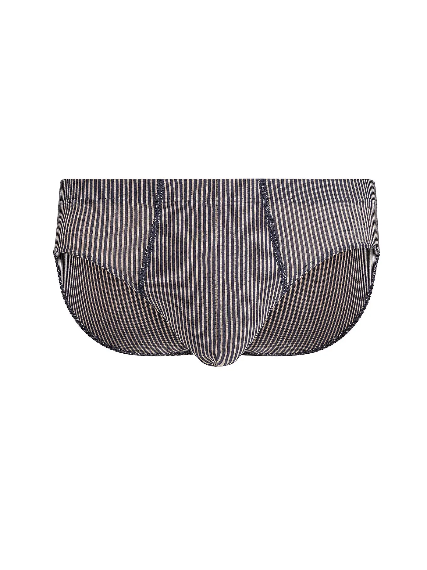 HUBER | Sip black pinestripe | braun